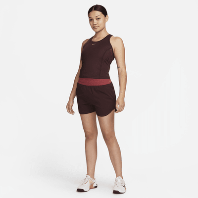 Shorts con forro de ropa interior Dri-FIT de tiro ultraalto de 8 cm para mujer Nike One SE