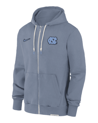 Мужское худи North Carolina Tar Heels Sideline Player Nike Dri-FIT College Full-Zip Hoodie