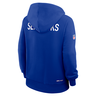 Sudadera con gorro sin cierre Nike Dri-FIT de la NFL para mujer Seattle Seahawks Alt Pack