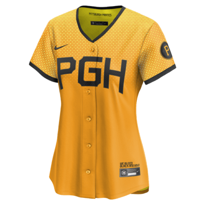 Roberto Clemente Pittsburgh Pirates City Connect Women's Nike Dri-FIT ADV MLB Limited Jersey