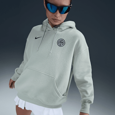 Inter Milan Phoenix Fleece Women's Nike Football Oversized Pullover Hoodie