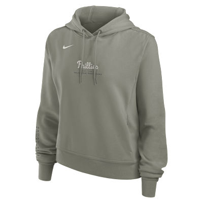 Philadelphia Phillies Performance One Women's Nike Dri-FIT MLB Pullover Hoodie