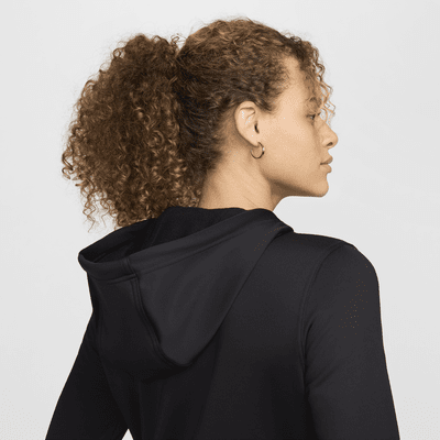 Hoodie com fecho completo Nike Therma-FIT One para mulher