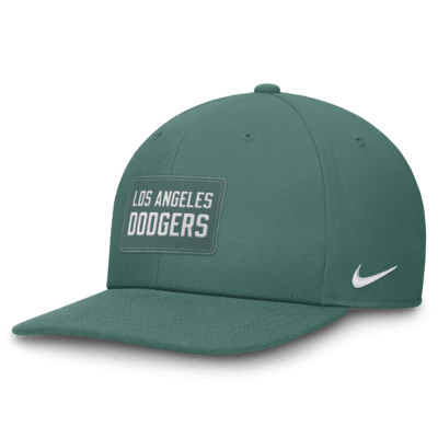 Gorra ajustable Nike Dri-FIT de la MLB para hombre Los Angeles Dodgers Bicoastal Pro