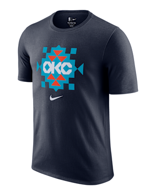 Мужская футболка Oklahoma City Thunder Essential City Edition Nike NBA