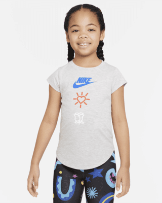 Детская футболка Nike Love Icon Stack Tee Little Kids'