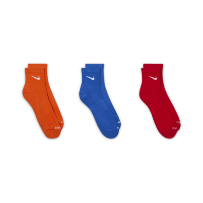 Nike Everyday Plus Cushioned Training Ankle Socks (3 Pairs)