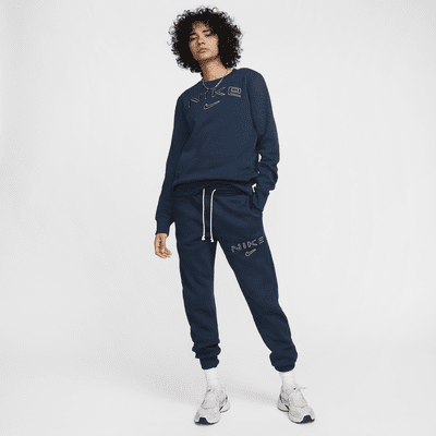 Felpa a girocollo con logo Nike Sportswear Phoenix Fleece – Donna