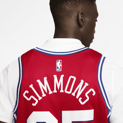Ben Simmons Philadelphia 76ers Fanatics Branded Women's Fast Break Replica  Player Jersey - Statement Edition - Red