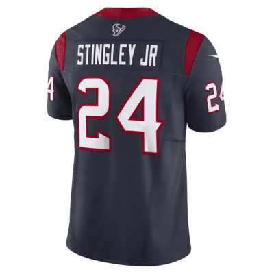 Men's Nike Derek Stingley Jr. White Houston Texans Vapor F.U.S.E.