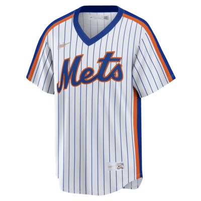 Camiseta de béisbol Cooperstown para hombre MLB New York Mets (Darryl Strawberry)