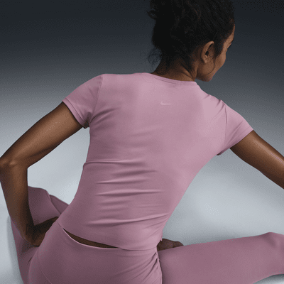 Haut à manches courtes Dri-FIT Nike Zenvy pour femme