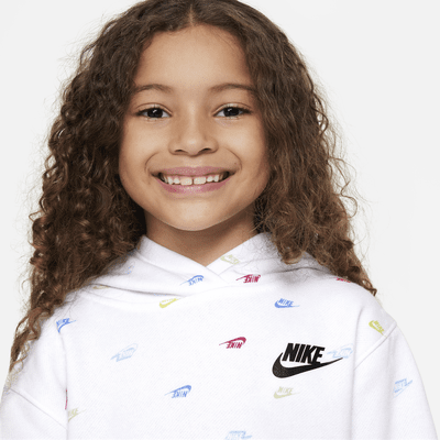 Sudadera con gorro para niños talla pequeña Nike Pullover Hoodie