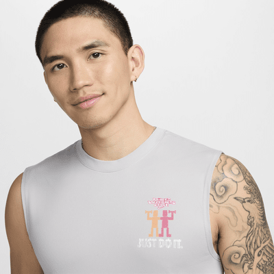 ナイキ メンズ Dri-FIT スリーブレス フィットネス Tシャツ