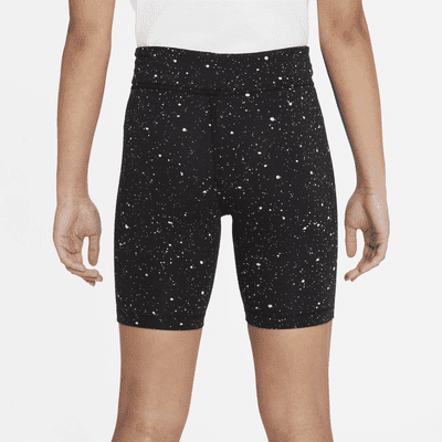 Nike Sportswear Big Kids' (Girls') Printed Bike Shorts