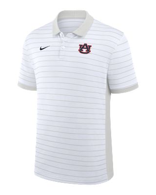 Мужские  Auburn Sideline Victory Stripe Nike Dri-FIT College Polo