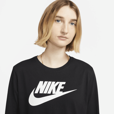 Nike Sportswear Essentials 女款長袖標誌 T 恤