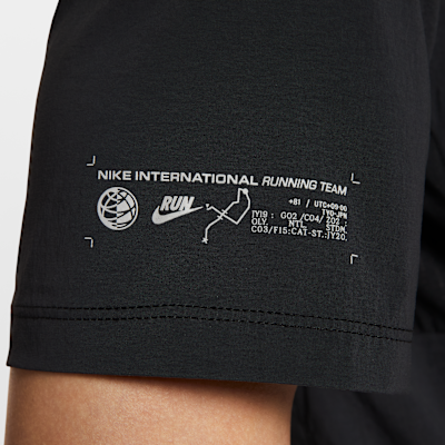 Nike Men's Dri-FIT UV Button-Up Short-Sleeve Running Top