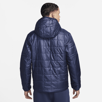 Paris Saint-Germain Men's Nike Fleece-Lined Hooded Jacket. Nike RO
