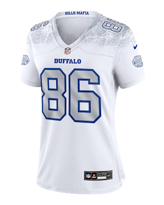Женские джерси Dalton Kincaid Buffalo Bills Rivalries Collection Women’s Nike NFL Game Jersey