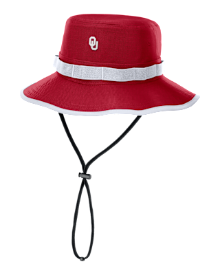 Мужские  Oklahoma Sideline Apex Gameday Boonie Nike Dri-FIT College Bucket Hat