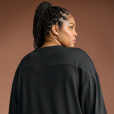 NikeSKIMS Airy Women's Oversized V-Neck T-Shirt