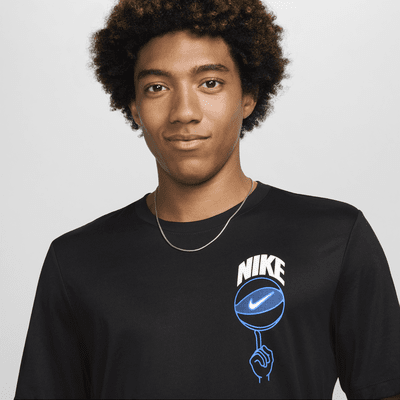 T-shirt de basquetebol Dri-FIT Nike para homem