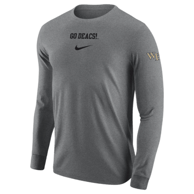 Wake Forest Men's Nike College Long-Sleeve T-Shirt. Nike.com
