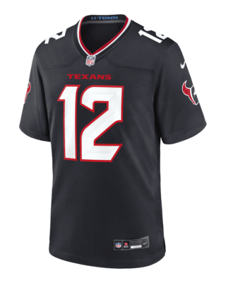 Мужские джерси Nico Collins Houston Texans Nike NFL Game Football Jersey для футбола