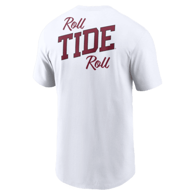 Playera universitaria Nike para hombre Alabama Crimson Tide Blitz