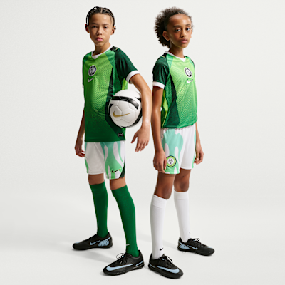 Nigeria 2026 Stadium Away Big Kids' Nike Soccer Dri-FIT Replica Shorts from Nike - $60