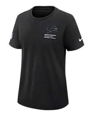 Женская футболка Detroit Lions Crucial Catch Nike Dri-FIT NFL