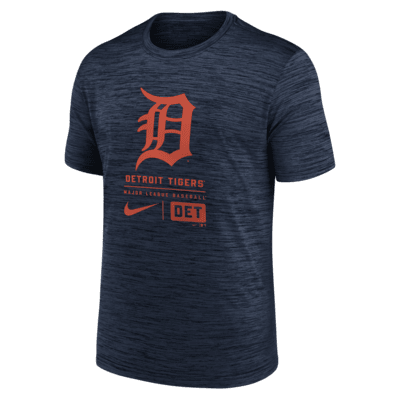 Detroit Tigers Large Logo Velocity Men's Nike MLB T-Shirt