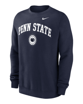 Мужские  Penn State Nittany Lions Arched Seal Nike College Pullover Crew