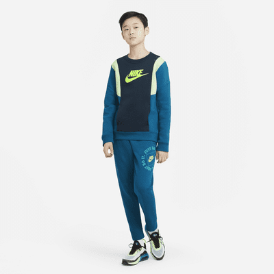 Nike Sportswear Big Kids' (Boys') Fleece Crew