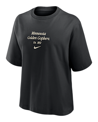 Женская футболка Minnesota Authentics Nike College Boxy