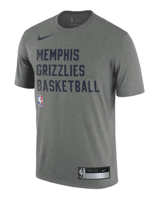 Men's Memphis Grizzlies Nike Light Blue Essential Practice Performance  T-Shirt