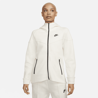 Nike Sportswear Tech Fleece Windrunner Tam Boy Fermuarlı Kadın Kapüşonlu Üst