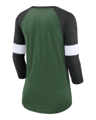 Nike Pride (NFL New York Jets) Women's 3/4-Sleeve T-Shirt.