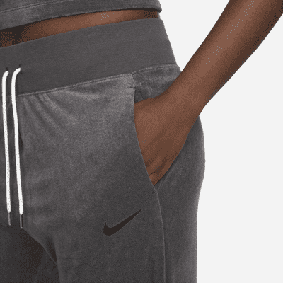 Nike Sportswear Women's High-Waisted Wide-Leg Terry Trousers