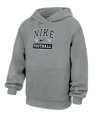 Детское худи Nike Club Fleece Big Kids' Football Pullover Hoodie для футбола