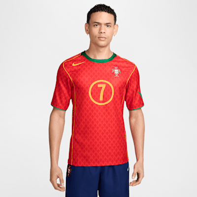 Jersey de fútbol Nike Replica para hombre Luis Figo Portugal 2004 Reissue