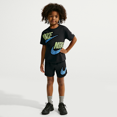 Nike Sportswear In The Zone Little Kids' Relaxed Jersey 2-Piece Set