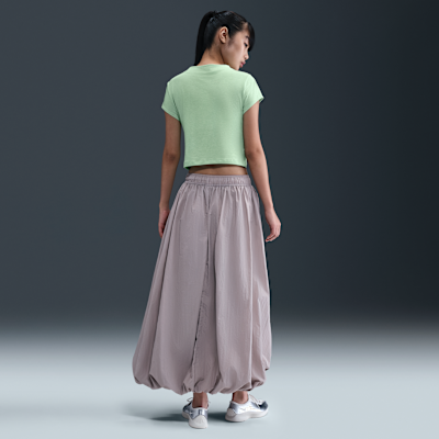 Nike Sportswear Chill Knit Women's Tight Short-Sleeve Cropped Mock-Neck Top