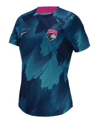 Женские  San Diego Wave FC Nike NWSL Pre-Match Top