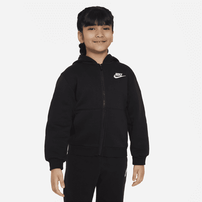 Nike Sportswear Club Fleece Little Kids' Full-Zip Hoodie