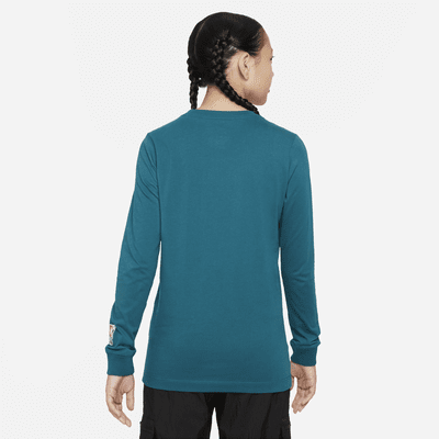 Nike Sportswear Older Kids' Long-Sleeve T-Shirt