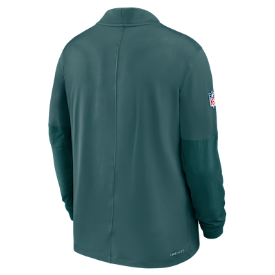 Philadelphia Eagles Feel The Pressure Men's Nike Dri-FIT NFL 1/2-Zip Top