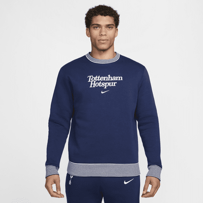 Tottenham Hotspur Club Nike Football sweatshirt med rund hals til herre