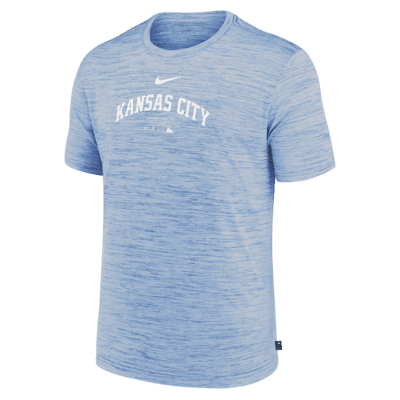 Kansas City Royals Authentic Collection Practice Velocity Men's Nike  Dri-FIT MLB T-Shirt